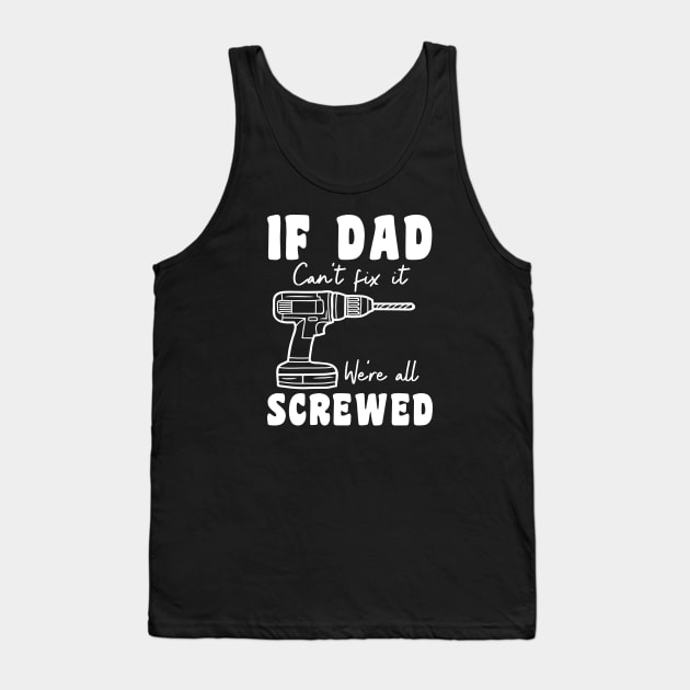 Fathers Day Tank Top by Xtian Dela ✅